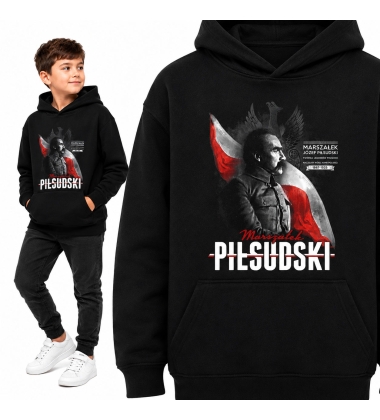 Bluza z kapturem dziecięca Patriotyczna  JÓZEF PIŁSUDSKI